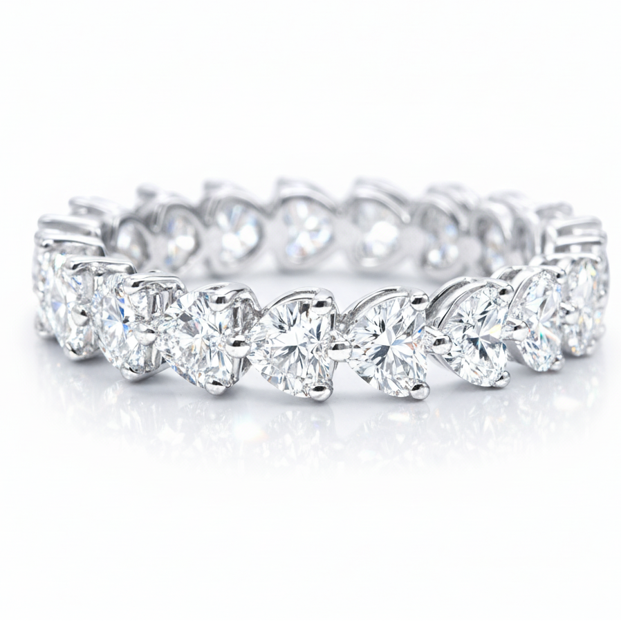 Heart Classic Eternity Band