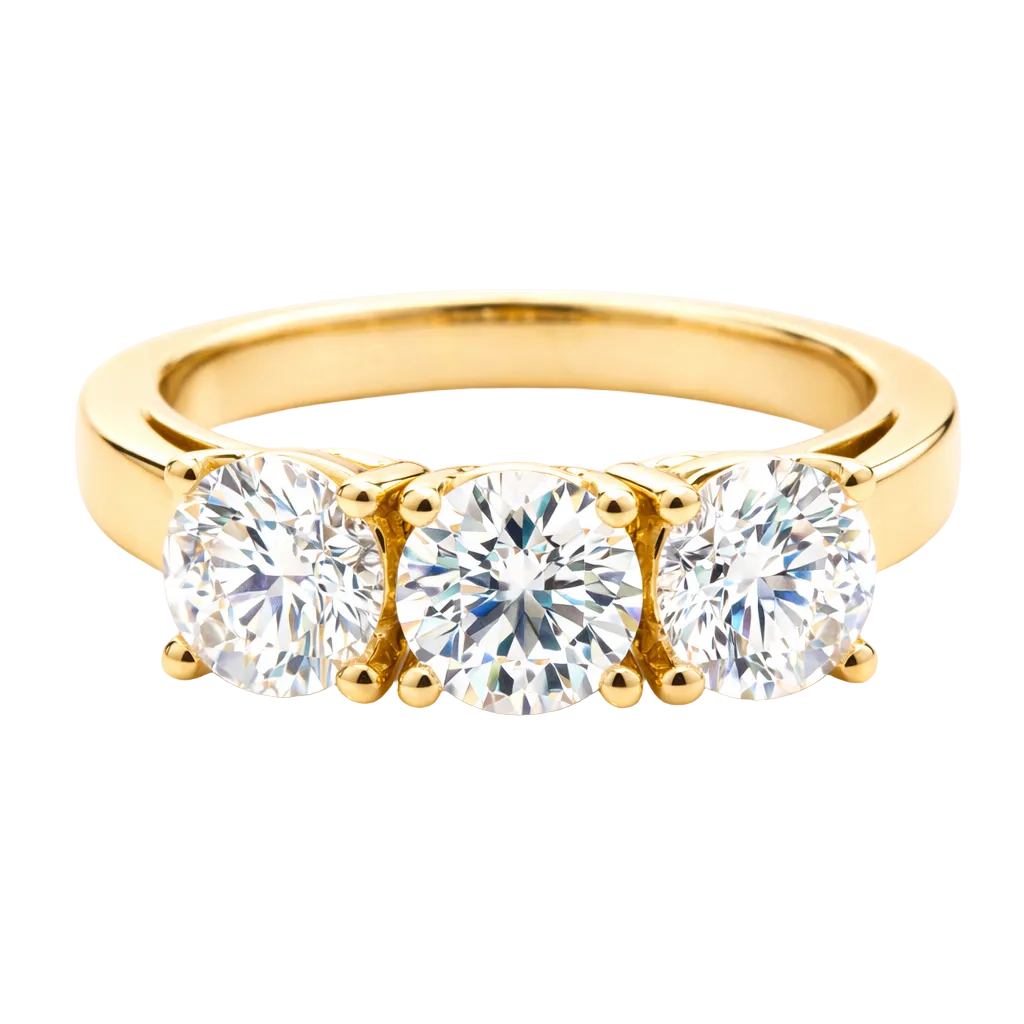 classic trilogy yellow gold