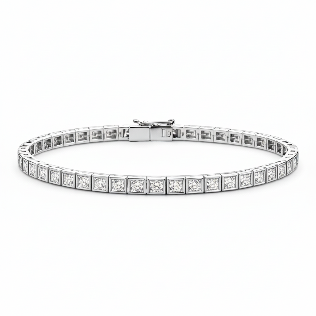 princess ilusion diamond tennos bracelet