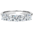 5 Stones Classic Eternity Band