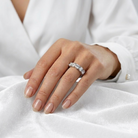 5 Stones Classic Eternity Band model 