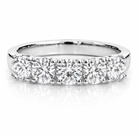 5 Stones Contemporary  Eternity band