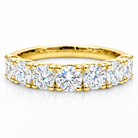 7 Stones Contemporary  Eternity yellow gold 