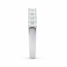 9  Emerald Cut Diamonds Classic Eternity Band