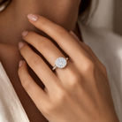Classic Pavè round ring model