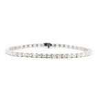 diamond emerald cut tennis bracelet