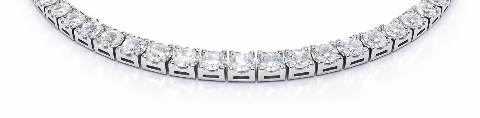 Degradé Modern Tennis Necklace 