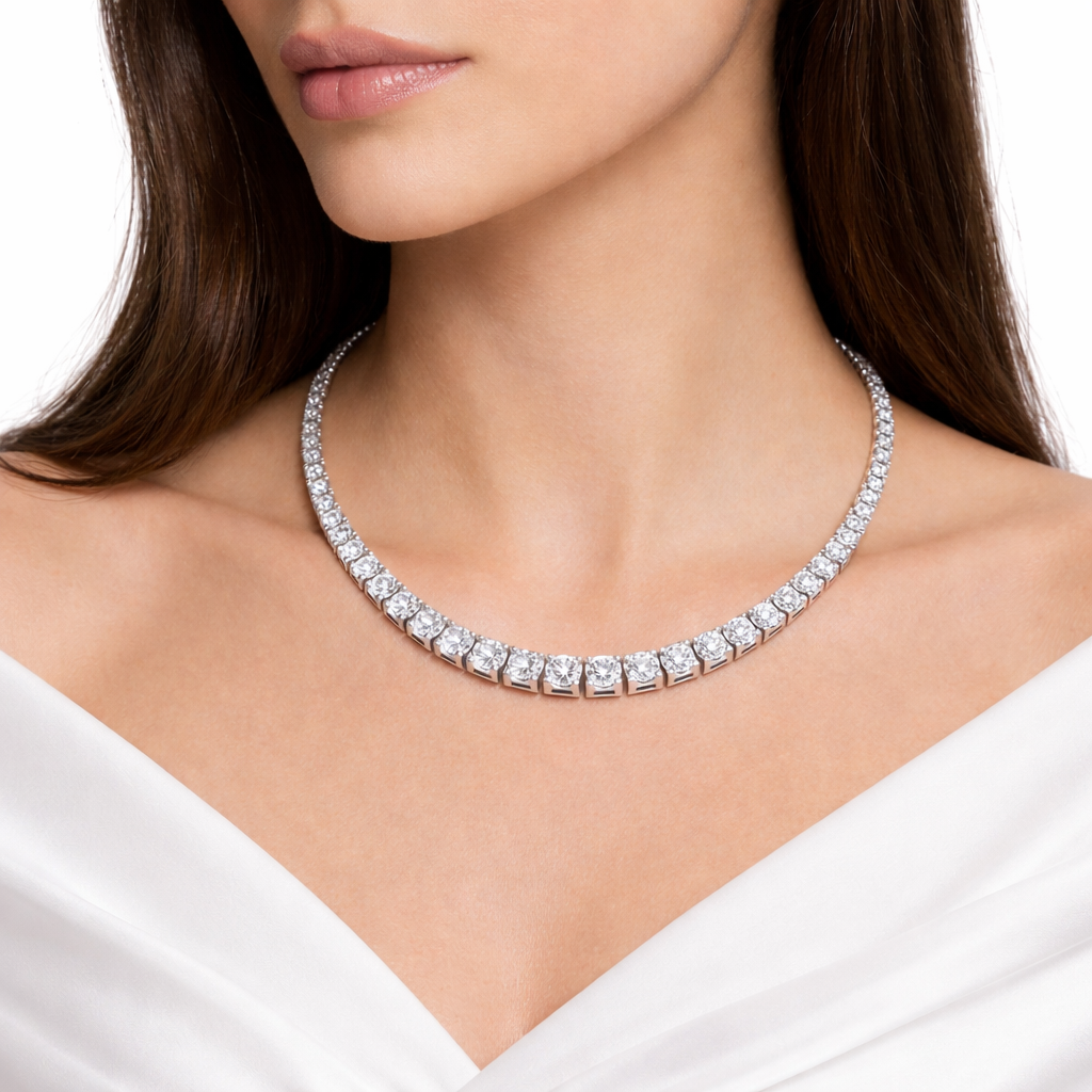 Degradé Modern Tennis Necklace