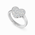  Heart Classic Pavé Ring view 2