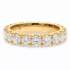 Modern Eternity band yellow gold 