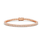 rose gold Spring tennis diamond bracelet 