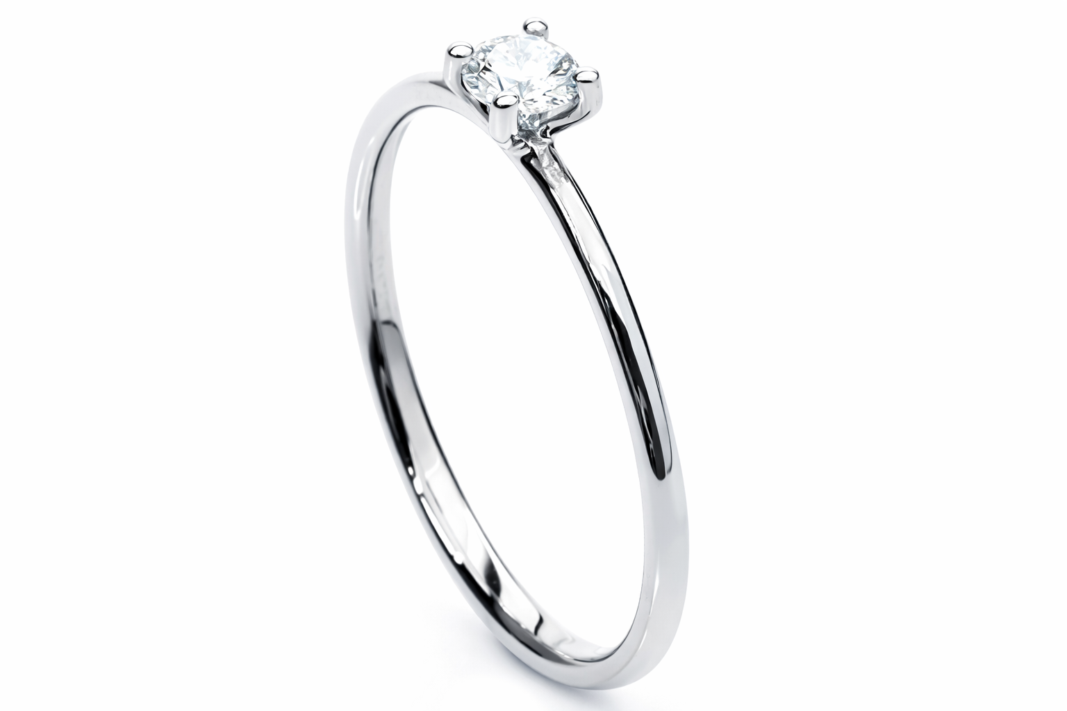 Stud Solitary Ring view1 