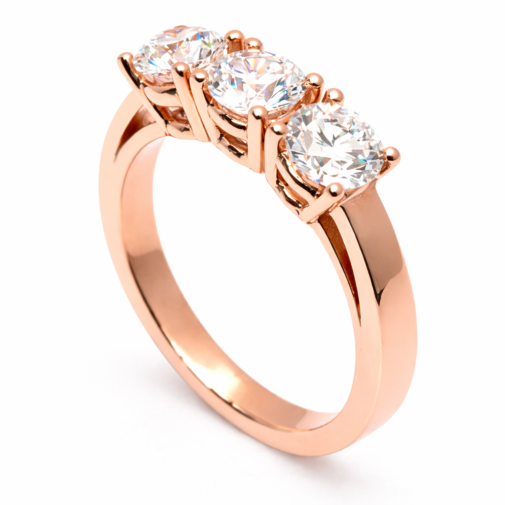  Trilogy Degradé Ring rose gold 