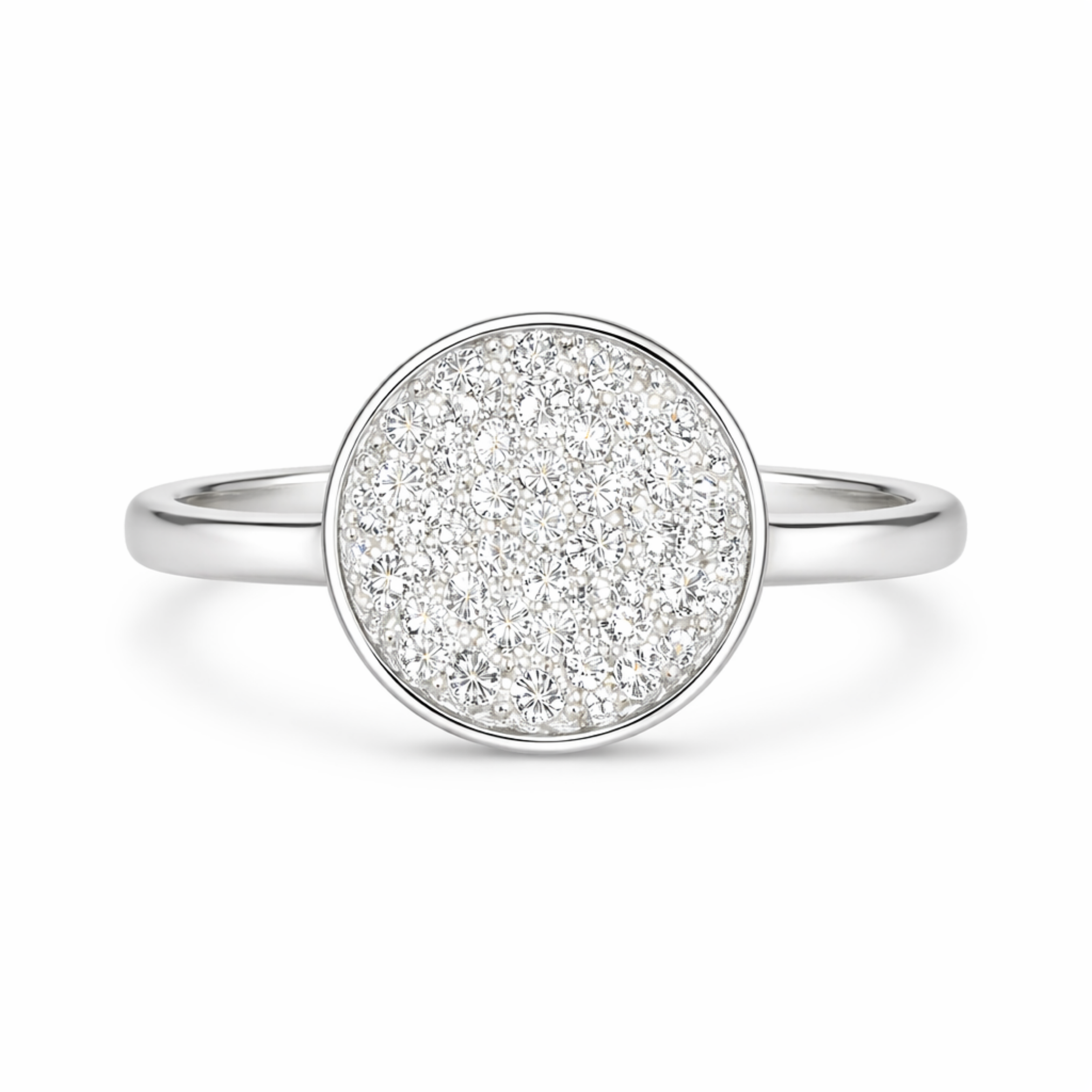 round pave classic ring 